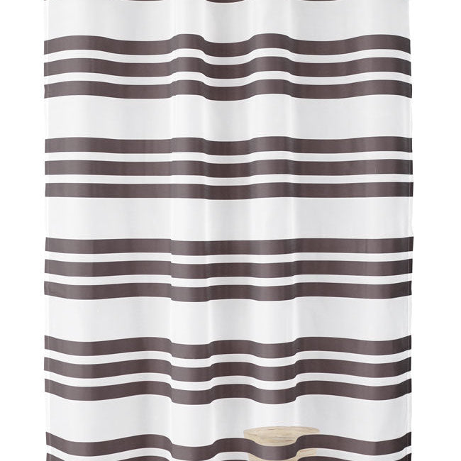 Ösen Schal transparent Organza Gardine mit Querstreifen 89133 Anthrazit 243 x140 (HxB) Gardinenschal Osen_Schal_transparent_Organza_Gardine_mit_Querstreifen_89133_-_Gardinenbox.de_-_-3687164 | Gardinenbox.de