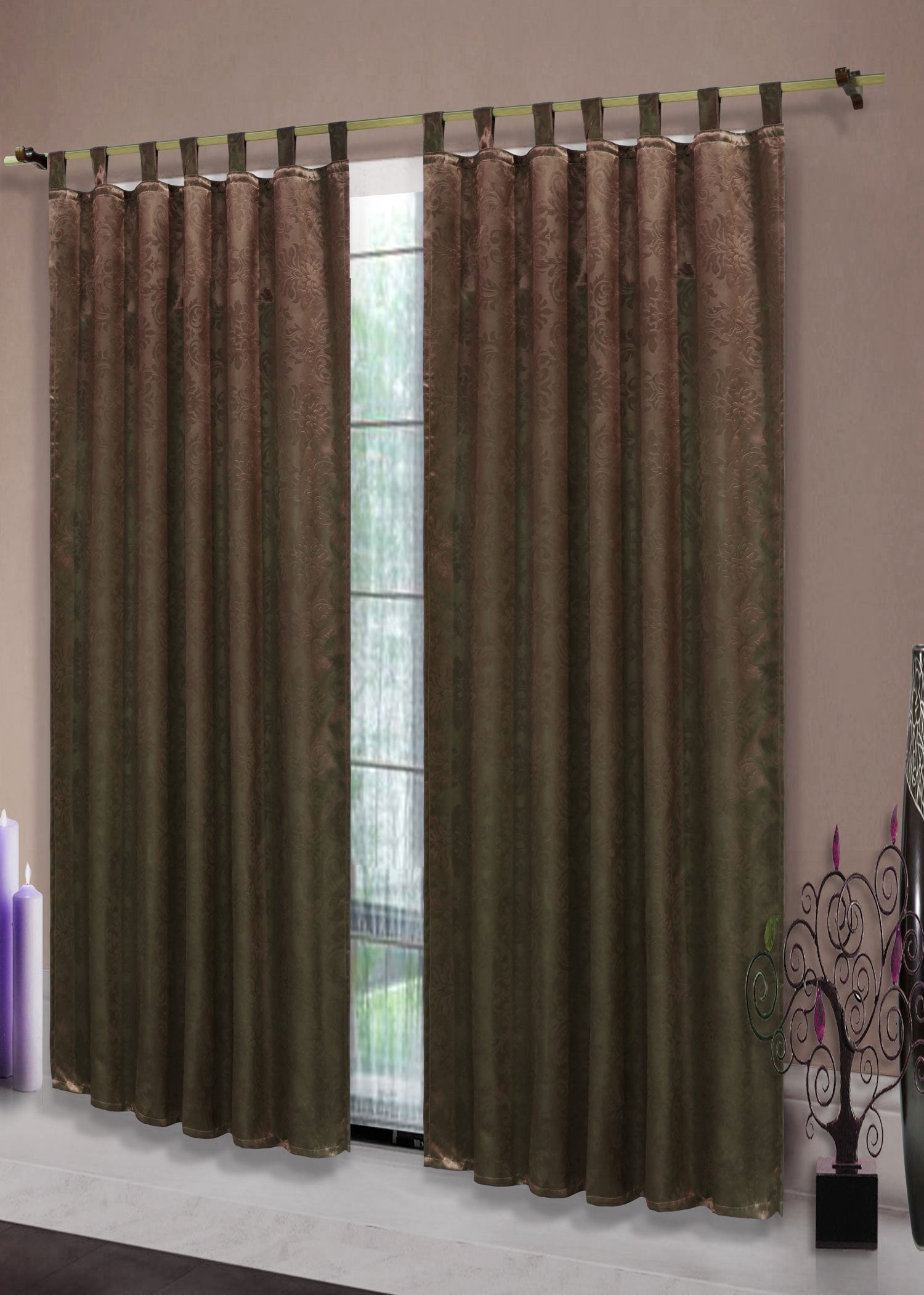 Satin Emboss / Reliefprägung bemustert Vorhang Gardine Barock -20380- Blickdicht zum Verdunkeln mit Schlaufen und eingenähtem Kräuselband, (Höhe x Breite in cm) 20380 Braun Vorhang Satin_Emboss_-_Reliefpragung_bemustert_Vorhang_Gardine_Barock_-20380-_Blickdicht_zum_Verdunkeln_mit_Schlaufen_und_eingenahtem_Krauselband_Hohe_x_Breite_in_cm_20380_-_Gardinenbox._988cd5de-da2a-48d7-9d4f-c934fb155604 | Gardinenbox.de