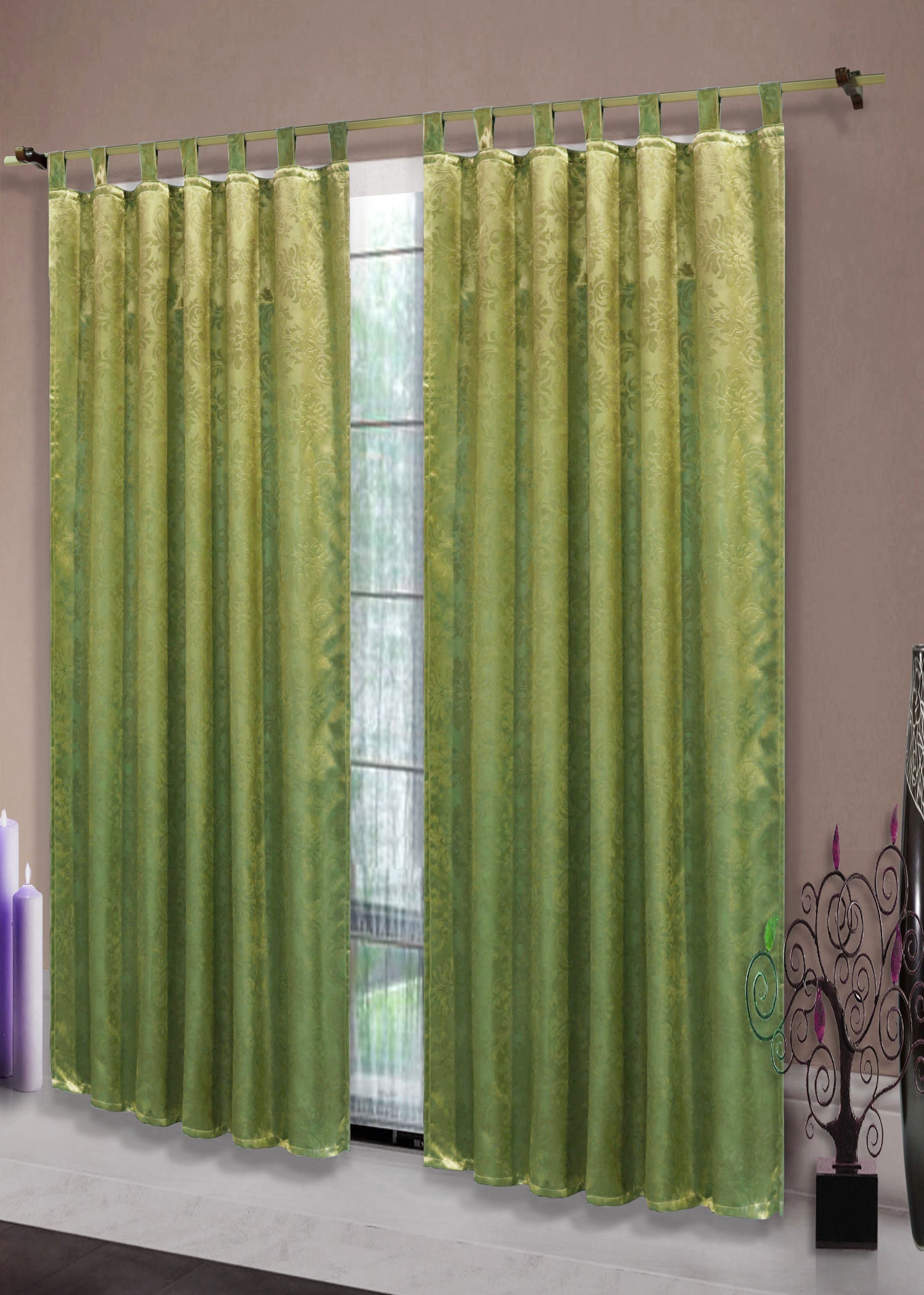 Satin Emboss / Reliefprägung bemustert Vorhang Gardine Barock -20380- Blickdicht zum Verdunkeln mit Schlaufen und eingenähtem Kräuselband, (Höhe x Breite in cm) 20380 Apfelgrün Vorhang Satin_Emboss_-_Reliefpragung_bemustert_Vorhang_Gardine_Barock_-20380-_Blickdicht_zum_Verdunkeln_mit_Schlaufen_und_eingenahtem_Krauselband_Hohe_x_Breite_in_cm_20380_-_Gardinenbox._ab9220fd-e6cc-46b6-886e-e2ed24dba7b5 | Gardinenbox.de