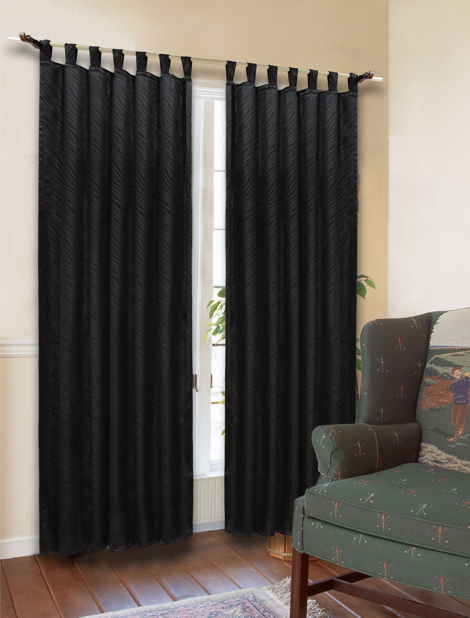 Satin Emboss / Reliefprägung bemustert Vorhang Gardine Zebra -20381- Blickdicht zum Verdunkeln mit Schlaufen und eingenähtem Kräuselband, (Höhe x Breite in cm) 20381 Schwarz Vorhang Satin_Emboss_-_Reliefpragung_bemustert_Vorhang_Gardine_Zebra_-20381-_Blickdicht_zum_Verdunkeln_mit_Schlaufen_und_eingenahtem_Krauselband_Hohe_x_Breite_in_cm_20381_-_Gardinenbox.d_1951e334-ef9b-48e7-851f-dc23b896640d | Gardinenbox.de