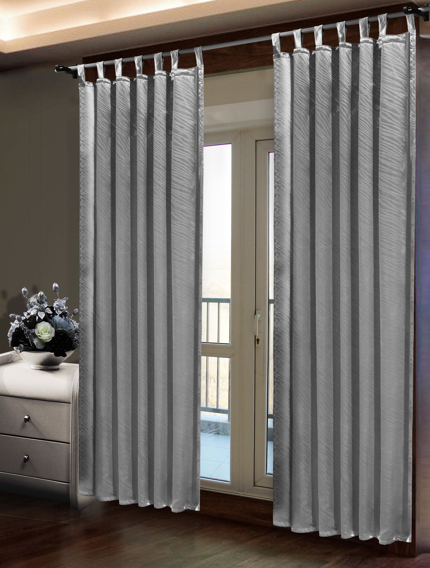 Satin Emboss / Reliefprägung bemustert Vorhang Gardine Zebra -20381- Blickdicht zum Verdunkeln mit Schlaufen und eingenähtem Kräuselband, (Höhe x Breite in cm) 20381 Silber Vorhang Satin_Emboss_-_Reliefpragung_bemustert_Vorhang_Gardine_Zebra_-20381-_Blickdicht_zum_Verdunkeln_mit_Schlaufen_und_eingenahtem_Krauselband_Hohe_x_Breite_in_cm_20381_-_Gardinenbox.d_8c779c05-691f-46e4-b6e9-b2688102f8d7 | Gardinenbox.de