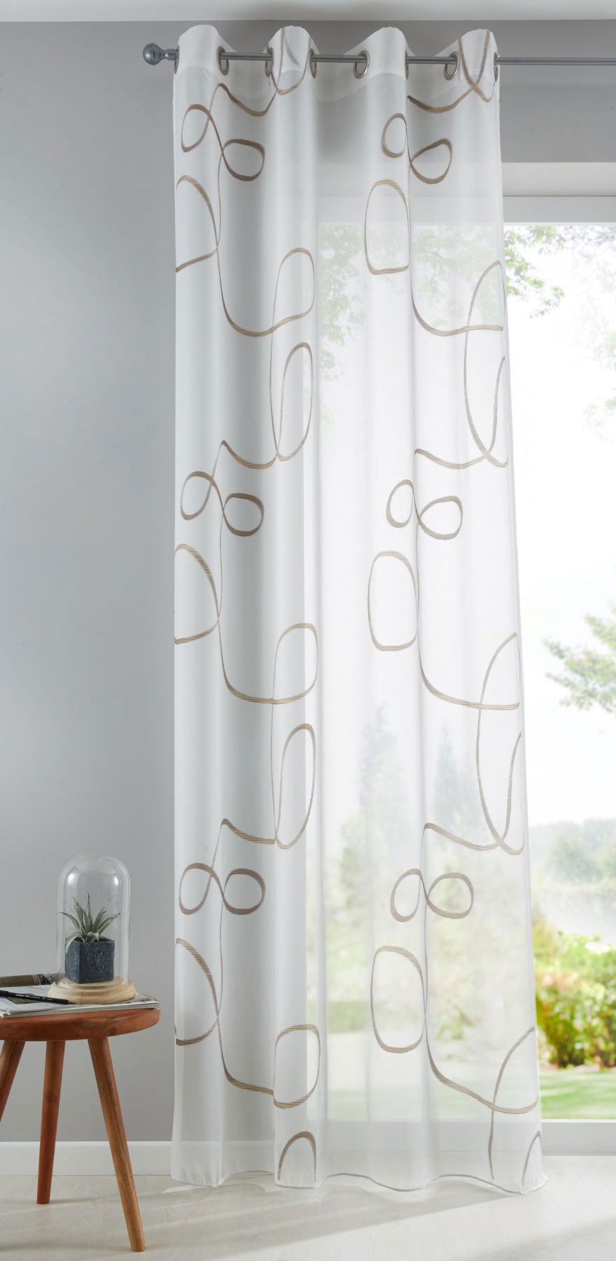 Schal Gardine Ösen Bursa Transparent Linienmuster Ösen Voile 10000149 Braun Gardinenschal Schal_Gardine_Osen_Bursa_Transparent_Linienmuster_Osen_Voile_10000149_-_Gardinenbox.de_-_-3688770 | Gardinenbox.de