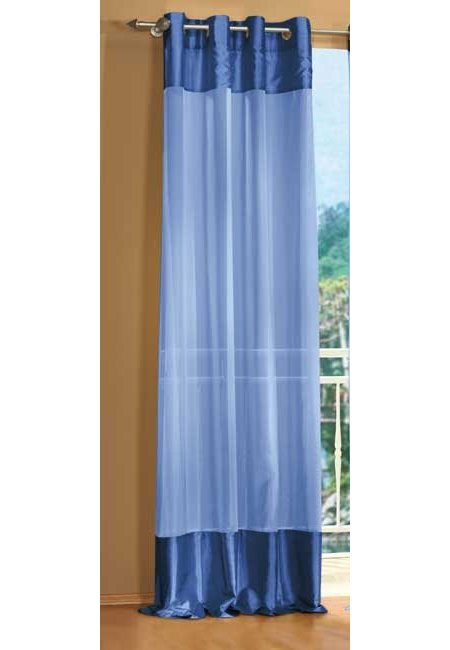 Schal mit Taftbordüre und Ösen 20331 Dunkelblau Gardinenschal Schal_mit_Taftbordure_und_Osen_20331_-_Gardinenbox.de_-_-3688807 | Gardinenbox.de