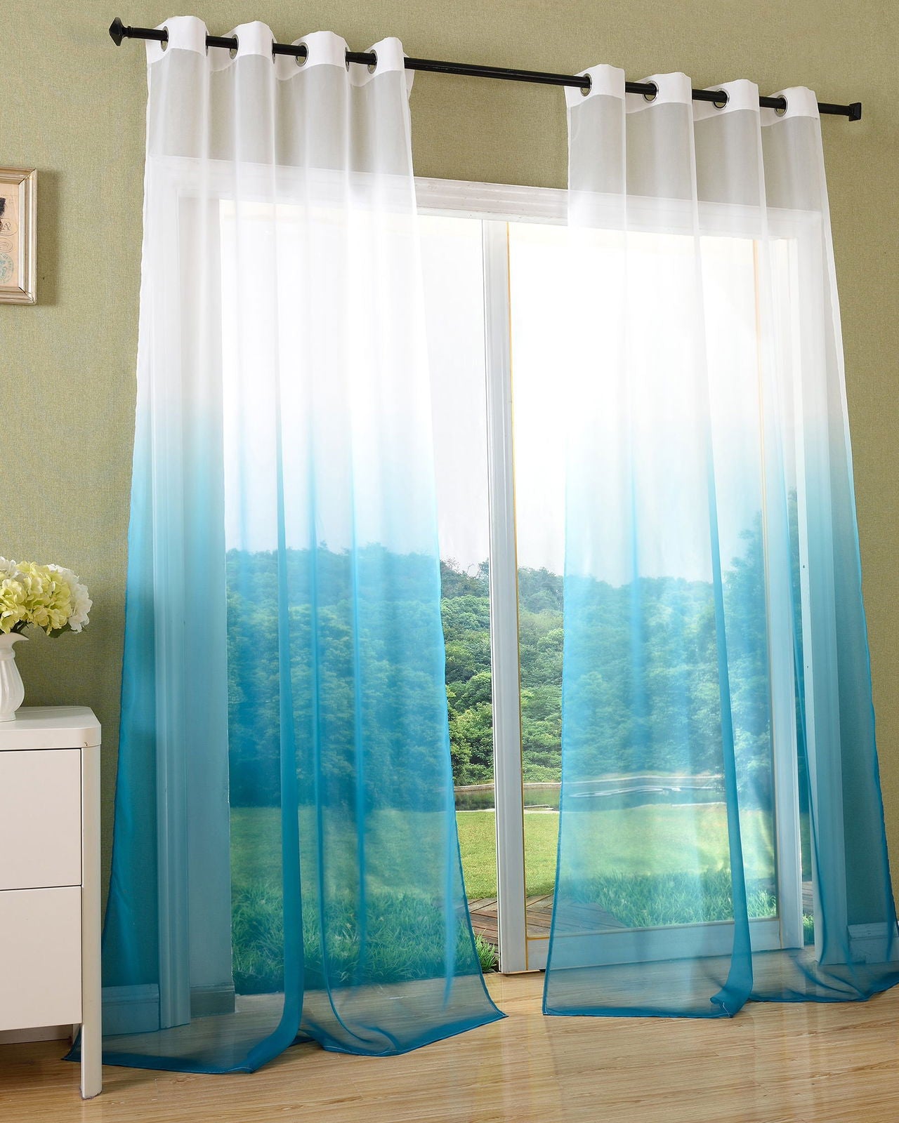 Schal transparent Farbverlauf Vorhang mit Ösen Gardine Voile 204202 Gardinenschal Schal_transparent_Farbverlauf_Vorhang_mit_Osen_Gardine_Voile_204202_-_Gardinenbox.de_-_-3688834 | Gardinenbox.de