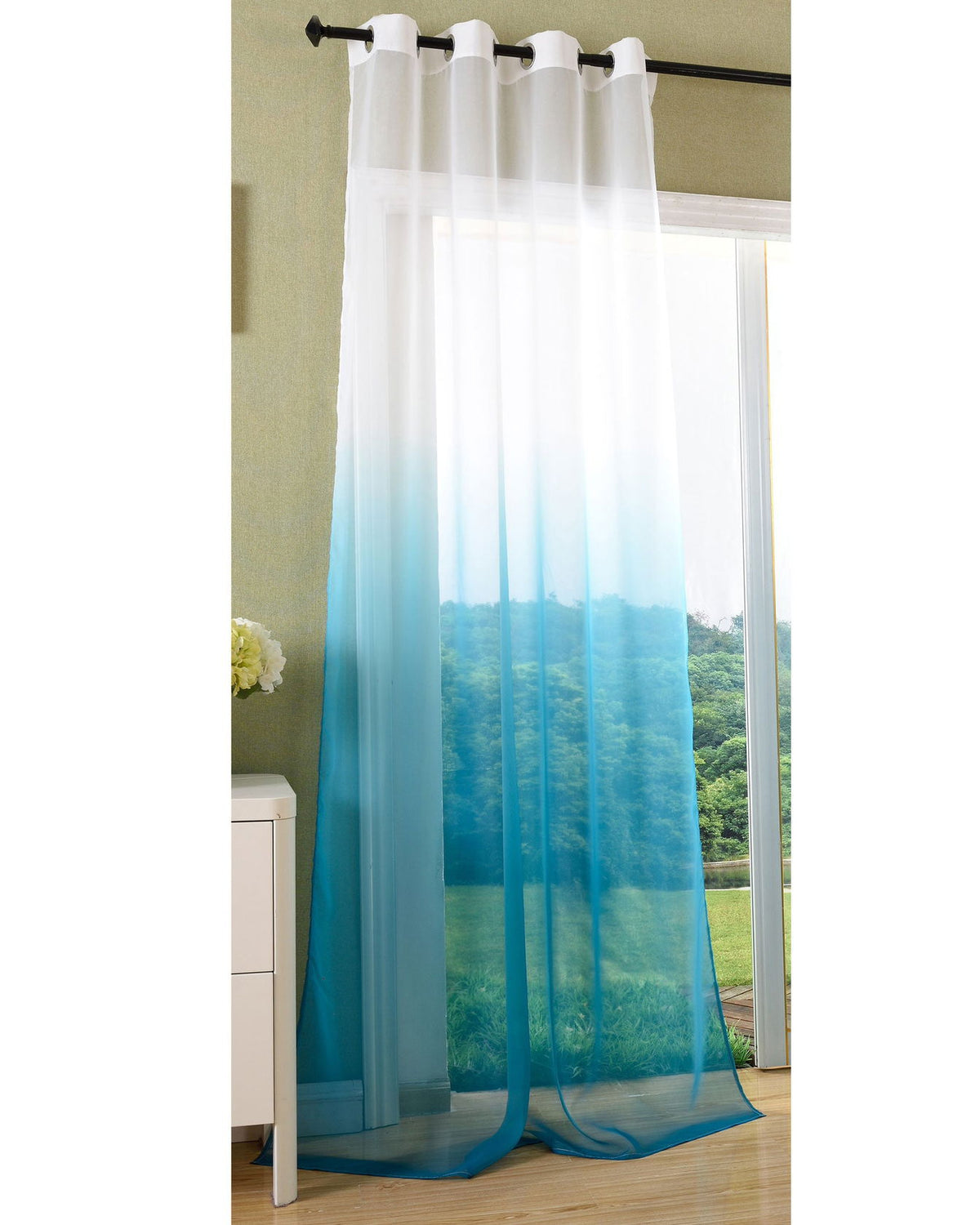 Schal transparent Farbverlauf Vorhang mit Ösen Gardine Voile 204202 Türkis 1 Stück 245x140 Gardinenschal Schal_transparent_Farbverlauf_Vorhang_mit_Osen_Gardine_Voile_204202_-_Gardinenbox.de_-_-3688838 | Gardinenbox.de