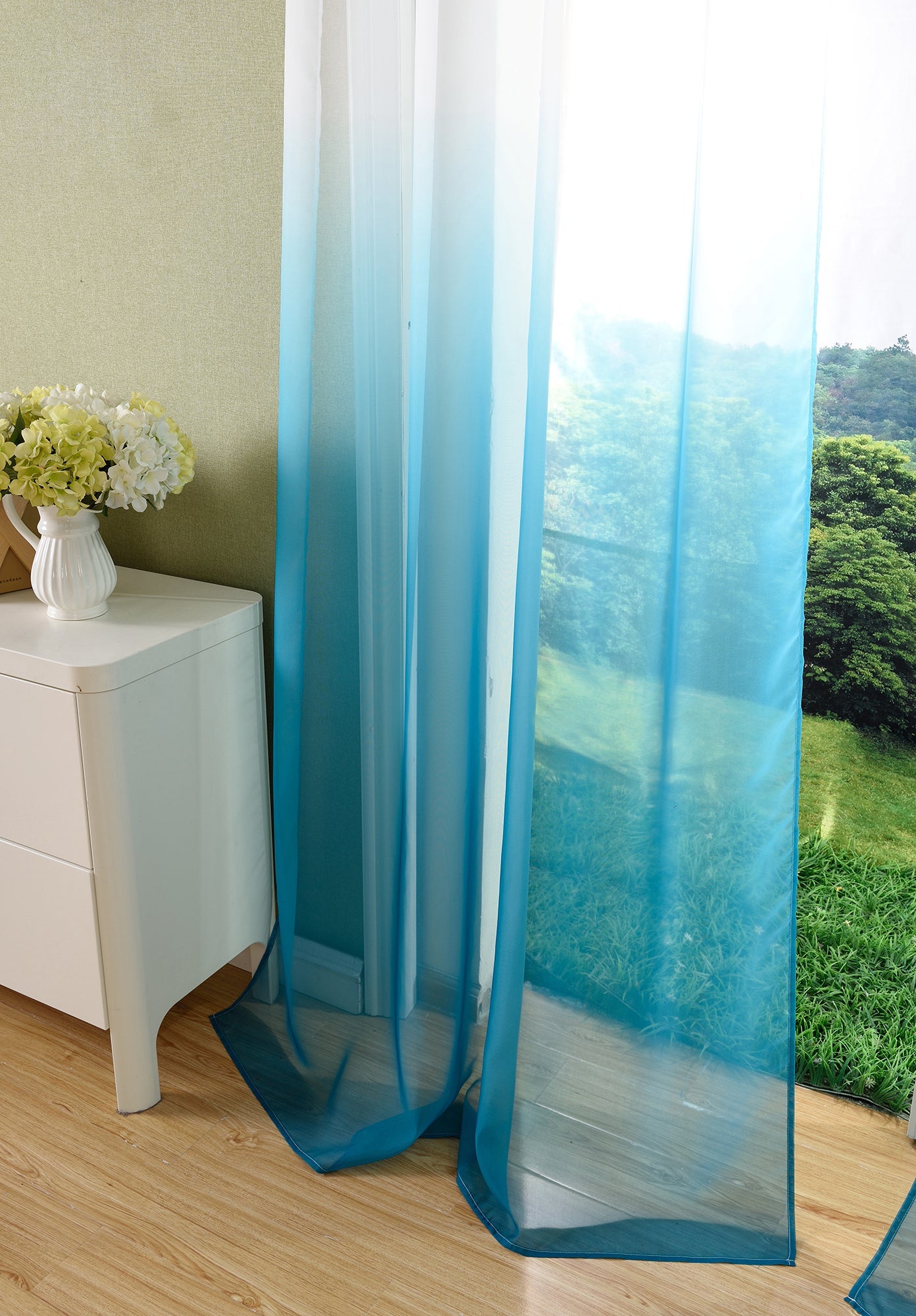 Schal transparent Farbverlauf Vorhang mit Ösen Gardine Voile 204202 Gardinenschal Schal_transparent_Farbverlauf_Vorhang_mit_Osen_Gardine_Voile_204202_-_Gardinenbox.de_-_-3688841 | Gardinenbox.de