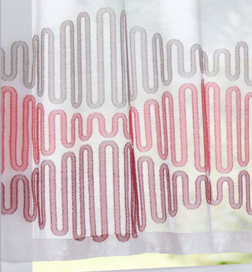 Scheibengardine »Amasya« Sichtschutz Dekoration Transparent Jacquard Voile Küchenfenster Modern Wellenform 10000308 Scheibengardine Scheibengardine_Amasya_Sichtschutz_Dekoration_Transparent_Jacquard_Voile_Kuchenfenster_Modern_Wellenform_10000308_-_Gardinenbox.de_-_-3689429 | Gardinenbox.de