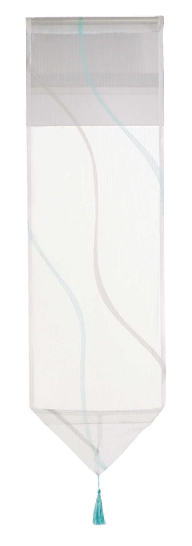 Scheibenhänger Scheibengardine Dreieck Abschluss Bommel Tunneldurchzug »Artvin« Beschwerungsplatte 10000329 Hellblau Mint HxB 100x30 cm Scheibengardine Scheibenhanger_Scheibengardine_Dreieck_Abschluss_Bommel_Tunneldurchzug_Artvin_Beschwerungsplatte_10000329_-_Gardinenbox.de_-_-3689895 | Gardinenbox.de