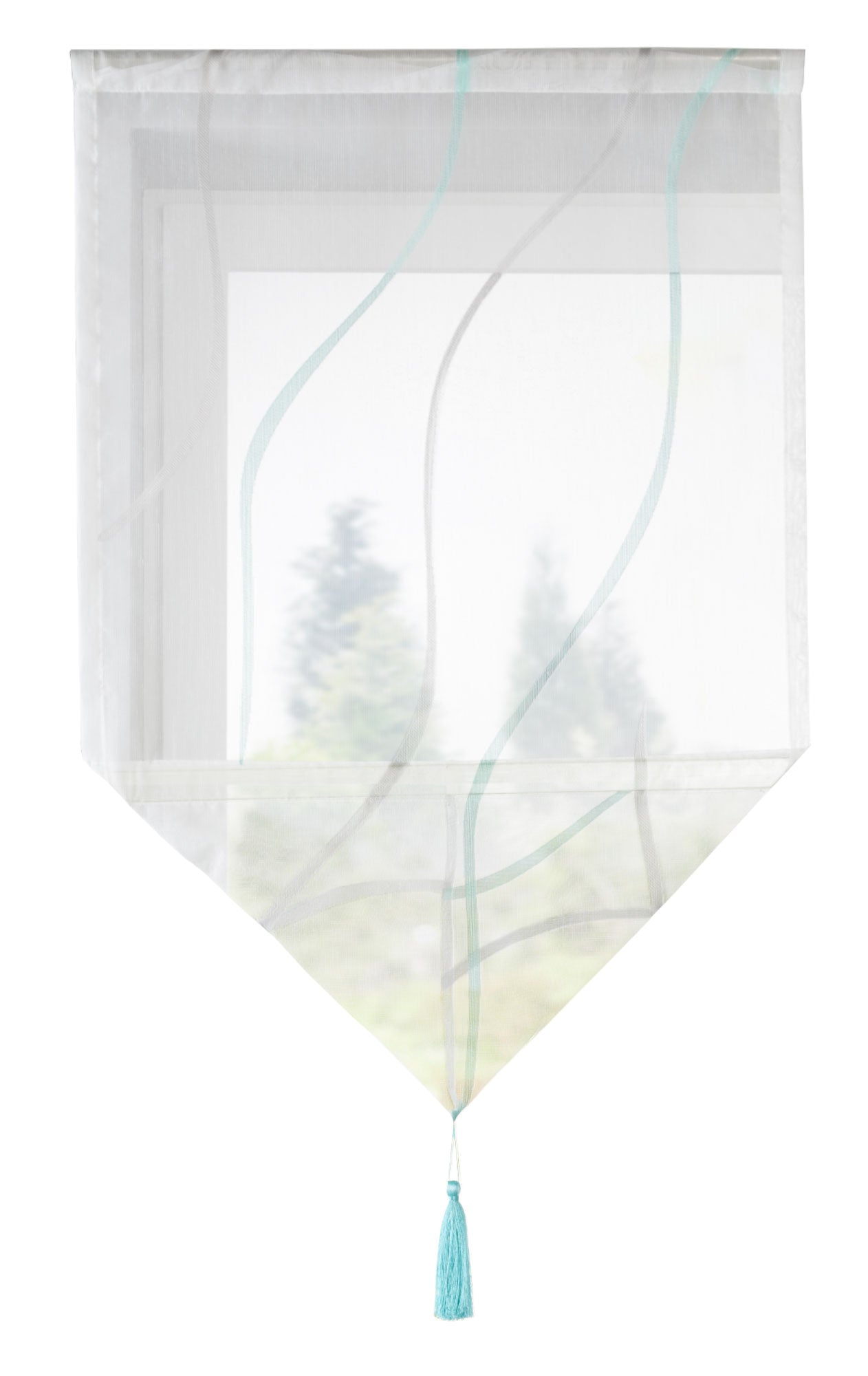 Scheibenhänger Scheibengardine Dreieck Abschluss Bommel Tunneldurchzug »Artvin« Beschwerungsplatte 10000329 Hellblau Mint HxB 90x60 cm Scheibengardine Scheibenhanger_Scheibengardine_Dreieck_Abschluss_Bommel_Tunneldurchzug_Artvin_Beschwerungsplatte_10000329_-_Gardinenbox.de_-_-3689917 | Gardinenbox.de