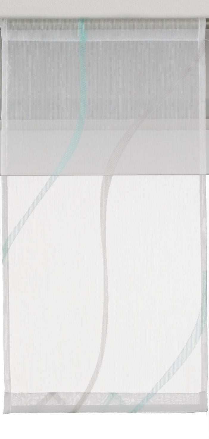 Scheibenhänger Scheibengardine Gerade Abschluss Tunneldurchzug »Artvin« Beschwerungsplatte 10000332 Hellblau Mint HxB 60x30 cm Scheibengardine Scheibenhanger_Scheibengardine_Gerade_Abschluss_Tunneldurchzug_Artvin_Beschwerungsplatte_10000332_-_Gardinenbox.de_-_-3689990 | Gardinenbox.de