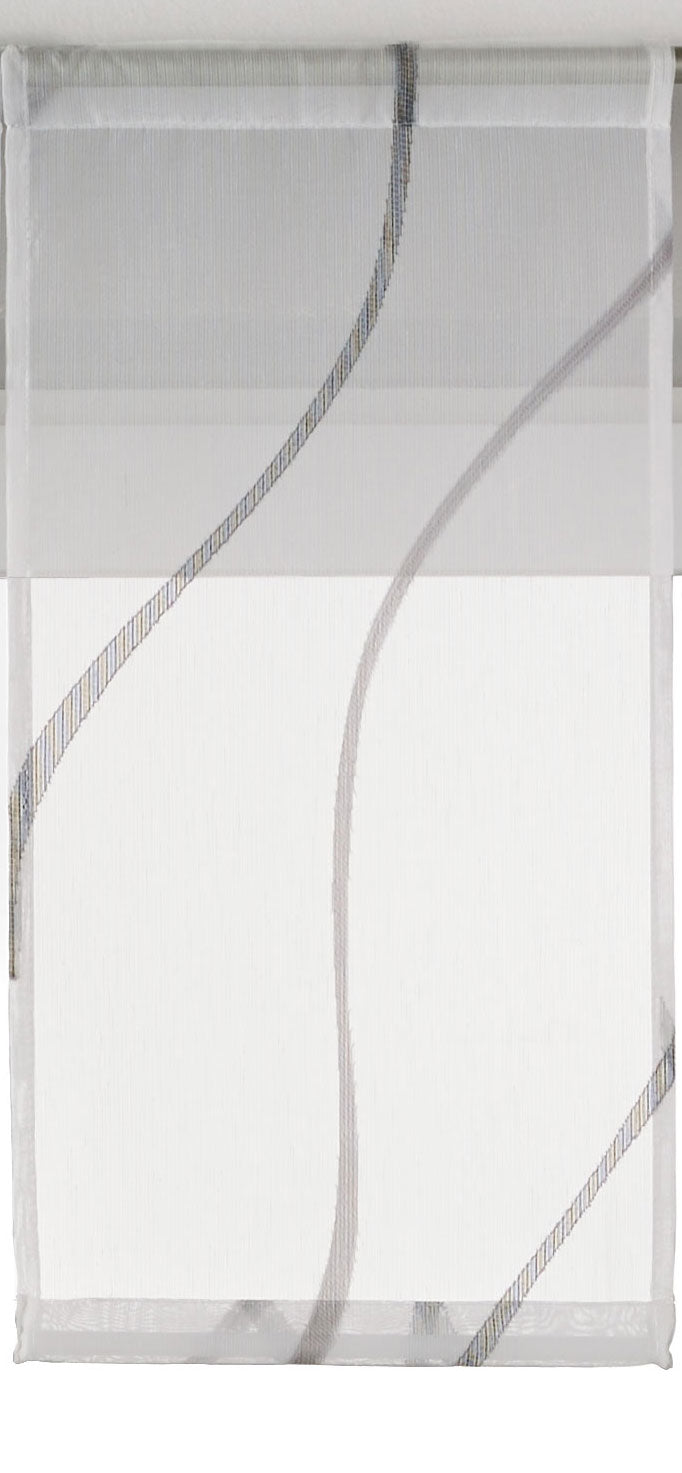 Scheibenhänger Scheibengardine Gerade Abschluss Tunneldurchzug »Artvin« Beschwerungsplatte 10000332 Grau HxB 60x30 cm Scheibengardine Scheibenhanger_Scheibengardine_Gerade_Abschluss_Tunneldurchzug_Artvin_Beschwerungsplatte_10000332_-_Gardinenbox.de_-_-3690011 | Gardinenbox.de