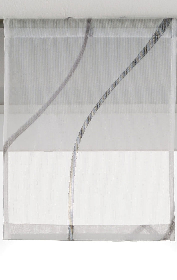 Scheibenhänger Scheibengardine Gerade Abschluss Tunneldurchzug »Artvin« Beschwerungsplatte 10000332 Grau HxB 40x30 cm Scheibengardine Scheibenhanger_Scheibengardine_Gerade_Abschluss_Tunneldurchzug_Artvin_Beschwerungsplatte_10000332_-_Gardinenbox.de_-_-3690015 | Gardinenbox.de