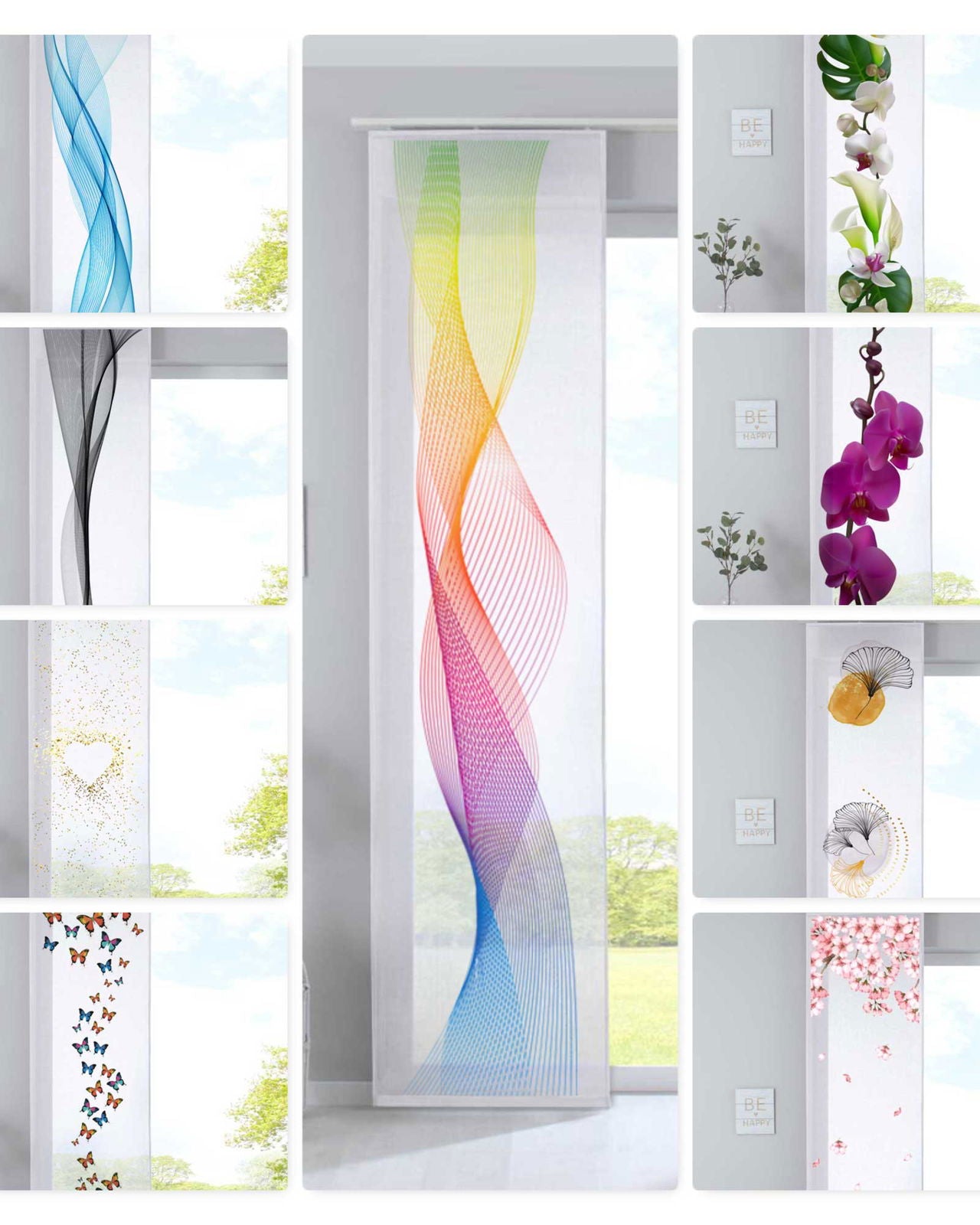 Schiebegardine Flächenvorhang »Izmir« Voile Transparent Paneelwagen Beschwerungsstange 2022400 Schiebegardine Schiebegardine_Flachenvorhang_Izmir_Voile_Transparent_Paneelwagen_Beschwerungsstange_2022400_-_Gardinenbox.de_-_-3690101 | Gardinenbox.de