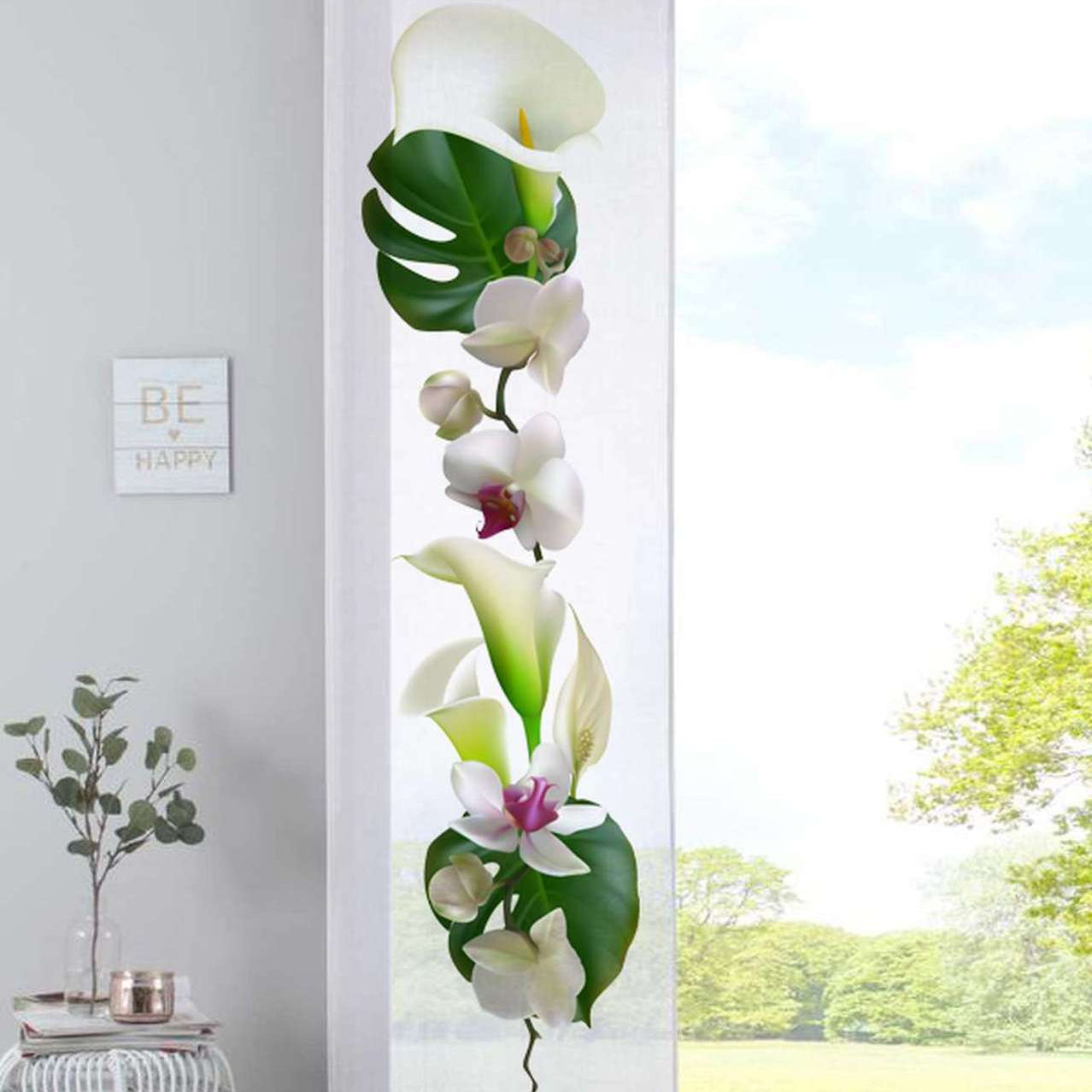 Schiebegardine Flächenvorhang »Izmir« Voile Transparent Paneelwagen Beschwerungsstange 2022400 Orchidee Weiß Schiebegardine Schiebegardine_Flachenvorhang_Izmir_Voile_Transparent_Paneelwagen_Beschwerungsstange_2022400_-_Gardinenbox.de_-_-3690109 | Gardinenbox.de