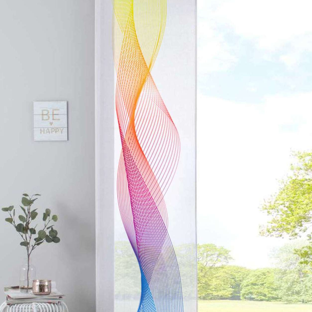 Schiebegardine Flächenvorhang »Izmir« Voile Transparent Paneelwagen Beschwerungsstange 2022400 Welle Bunt Schiebegardine Schiebegardine_Flachenvorhang_Izmir_Voile_Transparent_Paneelwagen_Beschwerungsstange_2022400_-_Gardinenbox.de_-_-3690134 | Gardinenbox.de