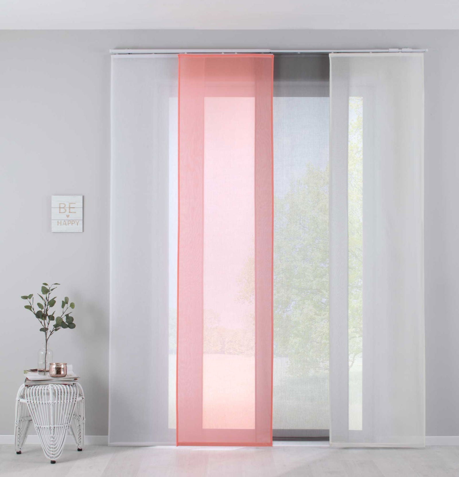 Schiebegardine »Nizza« Baumwoll-Voile Halbvoile Transparent Flächenvorhang mit Paneelwagen und Beschwerungsstange 2019032 Schiebegardine Schiebegardine_Nizza_Baumwoll-Voile_Halbvoile_Transparent_Flachenvorhang_mit_Paneelwagen_und_Beschwerungsstange_2019032_-_Gardinenbox.de_-_-3690232 | Gardinenbox.de