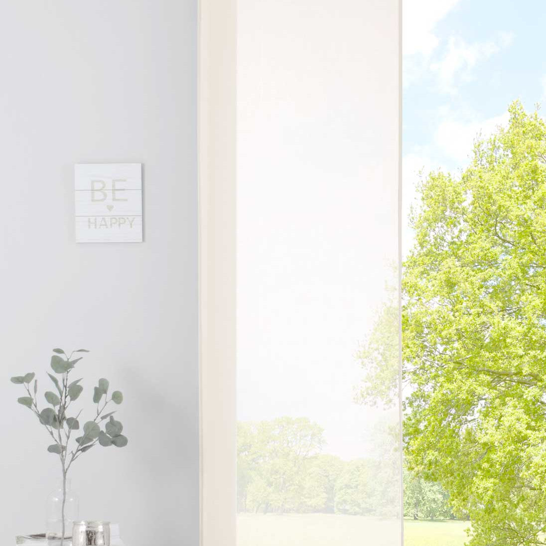 Schiebegardine »Nizza« Baumwoll-Voile Halbvoile Transparent Flächenvorhang mit Paneelwagen und Beschwerungsstange 2019032 Creme Schiebegardine Schiebegardine_Nizza_Baumwoll-Voile_Halbvoile_Transparent_Flachenvorhang_mit_Paneelwagen_und_Beschwerungsstange_2019032_-_Gardinenbox.de_-_-3690276 | Gardinenbox.de