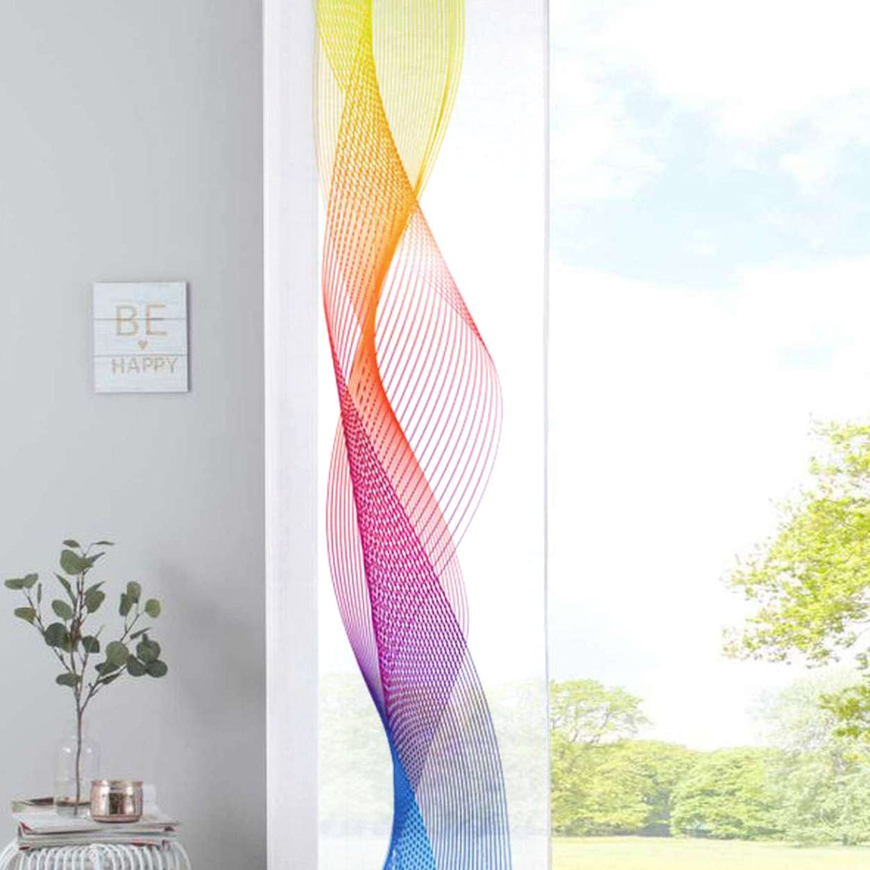 Schiebevorhang Bedruckt Flächenvorhang »Izmir« Microsatin Blickdicht Lichtdurchlässig mit Paneelwagen 2022400B Welle Bunt Schiebegardine Schiebevorhang_Bedruckt_Flachenvorhang_Izmir_Microsatin_Blickdicht_Lichtdurchlassig_mit_Paneelwagen_2022400B_-_Gardinenbox.de_-_-3690353 | Gardinenbox.de