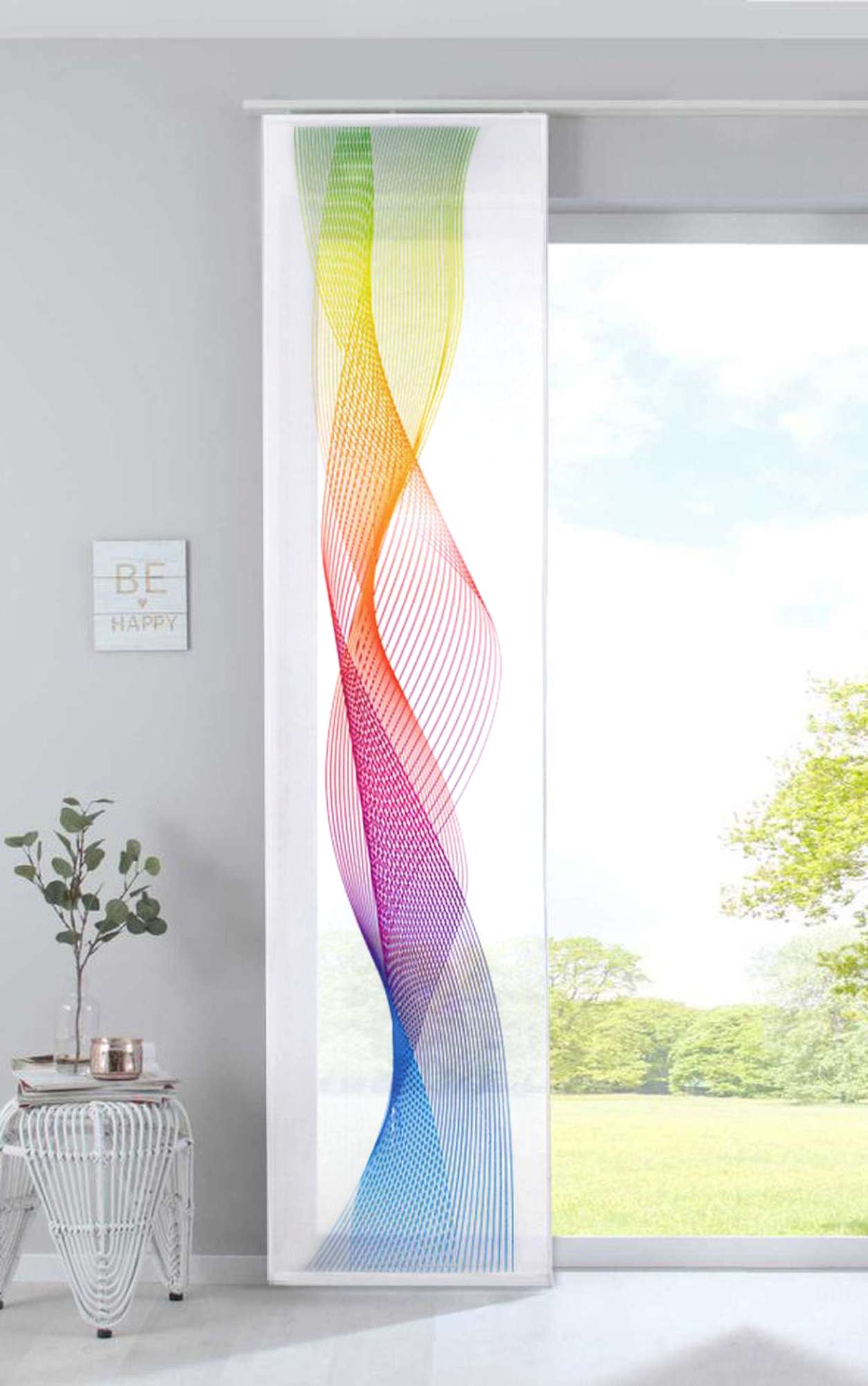 Schiebevorhang Bedruckt Flächenvorhang »Izmir« Microsatin Blickdicht Lichtdurchlässig mit Paneelwagen 2022400B Welle Bunt Schiebegardine Schiebevorhang_Bedruckt_Flachenvorhang_Izmir_Microsatin_Blickdicht_Lichtdurchlassig_mit_Paneelwagen_2022400B_-_Gardinenbox.de_-_-3690353 | Gardinenbox.de