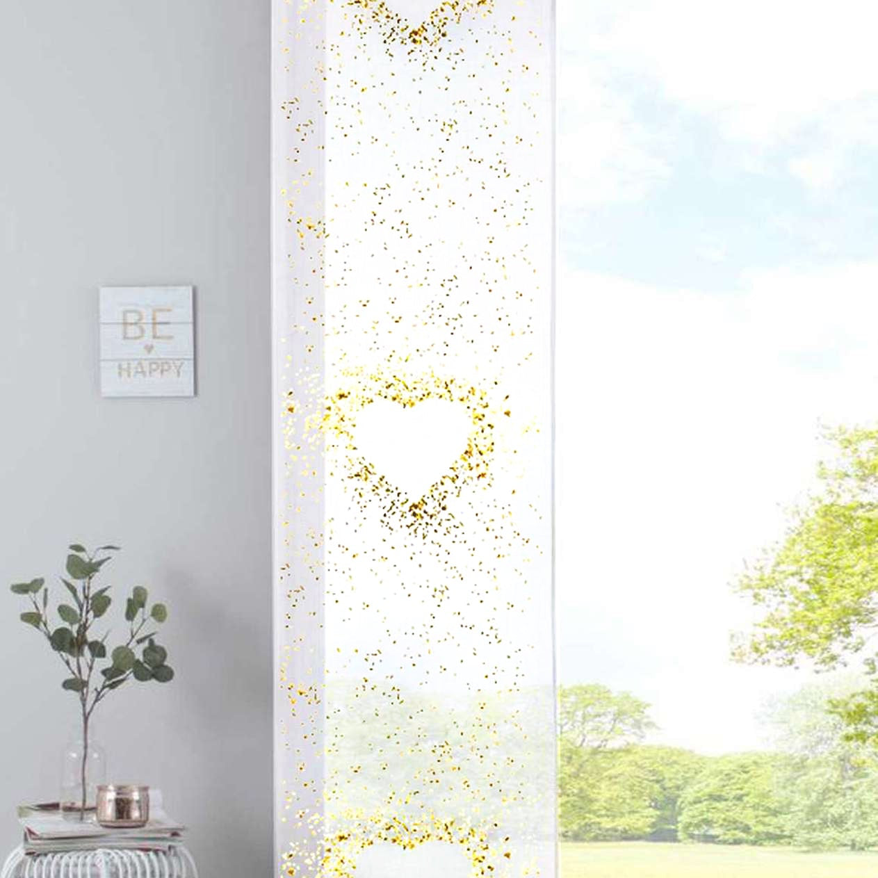 Schiebevorhang Bedruckt Flächenvorhang »Izmir« Microsatin Blickdicht Lichtdurchlässig mit Paneelwagen 2022400B Herz Schiebegardine Schiebevorhang_Bedruckt_Flachenvorhang_Izmir_Microsatin_Blickdicht_Lichtdurchlassig_mit_Paneelwagen_2022400B_-_Gardinenbox.de_-_-3690363 | Gardinenbox.de