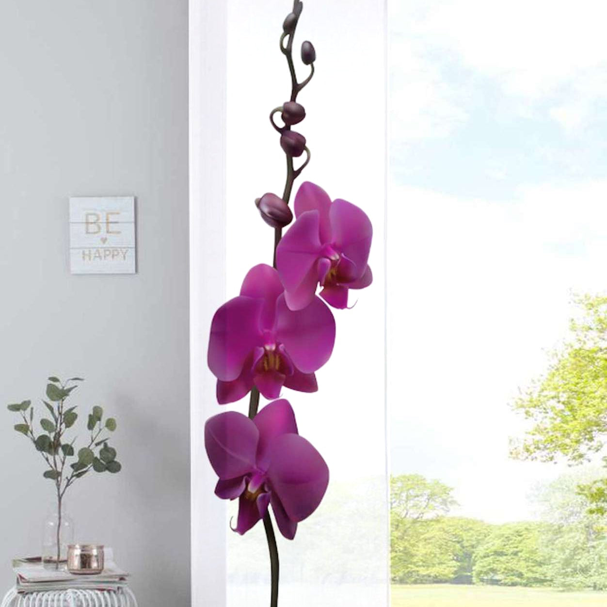 Schiebevorhang Bedruckt Flächenvorhang »Izmir« Microsatin Blickdicht Lichtdurchlässig mit Paneelwagen 2022400B Orchidee Lila Schiebegardine Schiebevorhang_Bedruckt_Flachenvorhang_Izmir_Microsatin_Blickdicht_Lichtdurchlassig_mit_Paneelwagen_2022400B_-_Gardinenbox.de_-_-3690383 | Gardinenbox.de