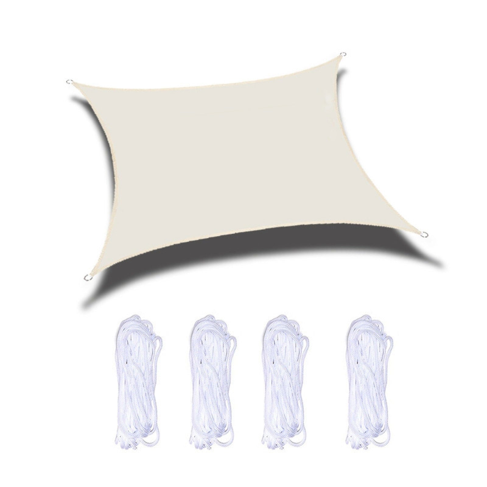 Sonnensegel Sonnenschutz Set inkl Befestigungsseile Wasserabweisend Polyester UV Schutz Windschutz Wetterschutz für Balkon Garten Terrasse 2023900N Sonnensegel Sonnensegel_Sonnenschutz_Set_inkl_Befestigungsseile_Wasserabweisend_Polyester_UV_Schutz_Windschutz_Wetterschutz_fur_Balkon_Garten_Terrasse_2023900N_-_Gardinenbox.de_-_-3690957 | Gardinenbox.de