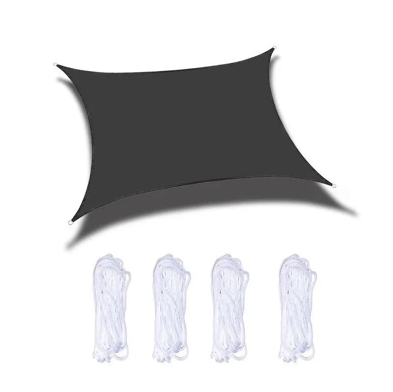 Sonnensegel Sonnenschutz Set inkl Befestigungsseile Wasserabweisend Polyester UV Schutz Windschutz Wetterschutz für Balkon Garten Terrasse 2023900N Sonnensegel Sonnensegel_Sonnenschutz_Set_inkl_Befestigungsseile_Wasserabweisend_Polyester_UV_Schutz_Windschutz_Wetterschutz_fur_Balkon_Garten_Terrasse_2023900N_-_Gardinenbox.de_-_-3690991 | Gardinenbox.de