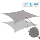 Sonnensegel Sonnenschutz Set inkl Befestigungsseile Wasserabweisend Polyester UV Schutz Windschutz Wetterschutz für Balkon Garten Terrasse 2023900N Sonnensegel Sonnensegel_Sonnenschutz_Set_inkl_Befestigungsseile_Wasserabweisend_Polyester_UV_Schutz_Windschutz_Wetterschutz_fur_Balkon_Garten_Terrasse_2023900N_-_Gardinenbox.de_-_-3691030 | Gardinenbox.de