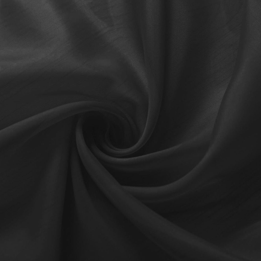 Stoff Voile Transparent Durchsichtig Gewebe Polyester DIY Selbermachen 61050-10 Schwarz 10 Meter 150cm Stoffbreite Meterware Stoff_Voile_Transparent_Durchsichtig_Gewebe_Polyester_DIY_Selbermachen_61050-10_-_Gardinenbox.de_-_-3691524 | Gardinenbox.de