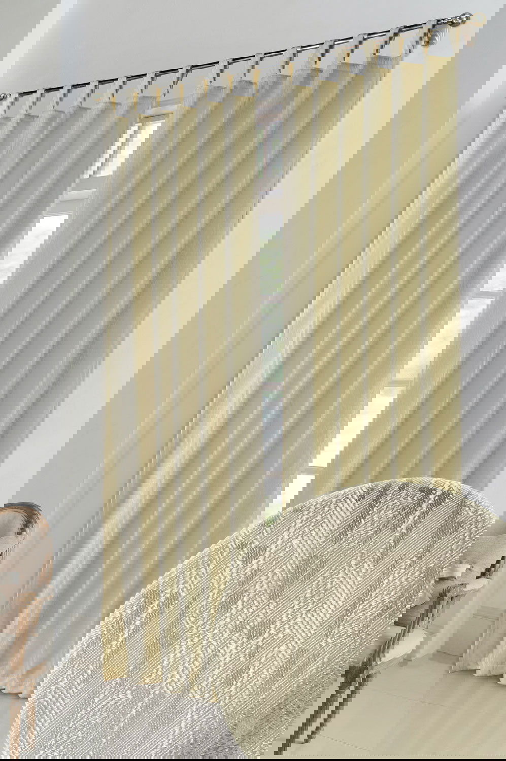 Thermo Gardine Schlaufen Vorhang Polar Fleece Rücken, matt 20510 Creme Vorhang Thermo_Gardine_Schlaufen_Vorhang_Polar_Fleece_Rucken_matt_20510_-_Gardinenbox.de_-_-3691721 | Gardinenbox.de