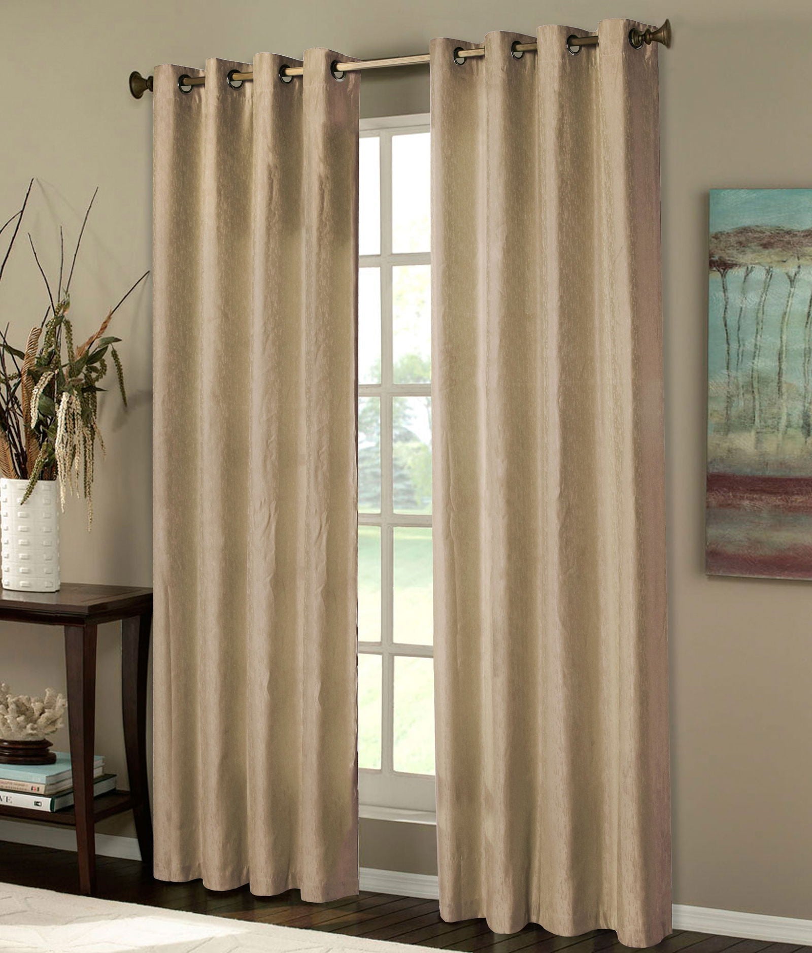 Thermo Ösen Vorhang mit Polar Fleece Rücken - 20500- 350gr./m², Gardine Matt Verdunkelungsstoff Blickdicht. 245cm x 140cm (HxB), 20500 20500 Sand Vorhang Thermo_Osen_Vorhang_mit_Polar_Fleece_Rucken_-_20500-_350gr.-m_Gardine_Matt_Verdunkelungsstoff_Blickdicht._245cm_x_140cm_HxB_20500_20500_-_Gardinenbox.de_-_-3691954 | Gardinenbox.de