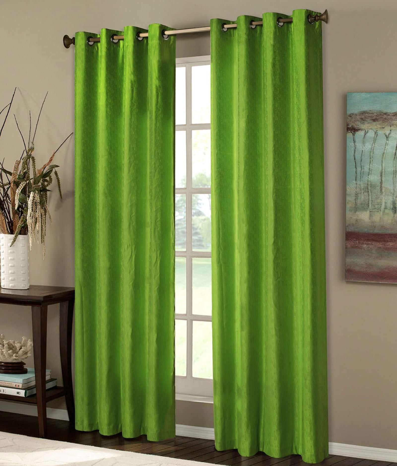 Thermo Ösen Vorhang mit Polar Fleece Rücken - 20500- 350gr./m², Gardine Matt Verdunkelungsstoff Blickdicht. 245cm x 140cm (HxB), 20500 20500 Apfelgrün Vorhang Thermo_Osen_Vorhang_mit_Polar_Fleece_Rucken_-_20500-_350gr.-m_Gardine_Matt_Verdunkelungsstoff_Blickdicht._245cm_x_140cm_HxB_20500_20500_-_Gardinenbox.de_-_-3691974 | Gardinenbox.de