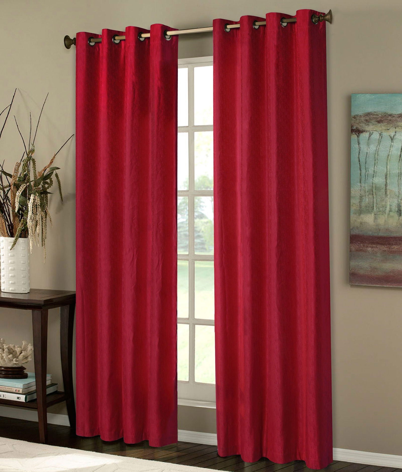 Thermo Ösen Vorhang mit Polar Fleece Rücken - 20500- 350gr./m², Gardine Matt Verdunkelungsstoff Blickdicht. 245cm x 140cm (HxB), 20500 20500 Bordeaux Vorhang Thermo_Osen_Vorhang_mit_Polar_Fleece_Rucken_-_20500-_350gr.-m_Gardine_Matt_Verdunkelungsstoff_Blickdicht._245cm_x_140cm_HxB_20500_20500_-_Gardinenbox.de_-_-3691984 | Gardinenbox.de