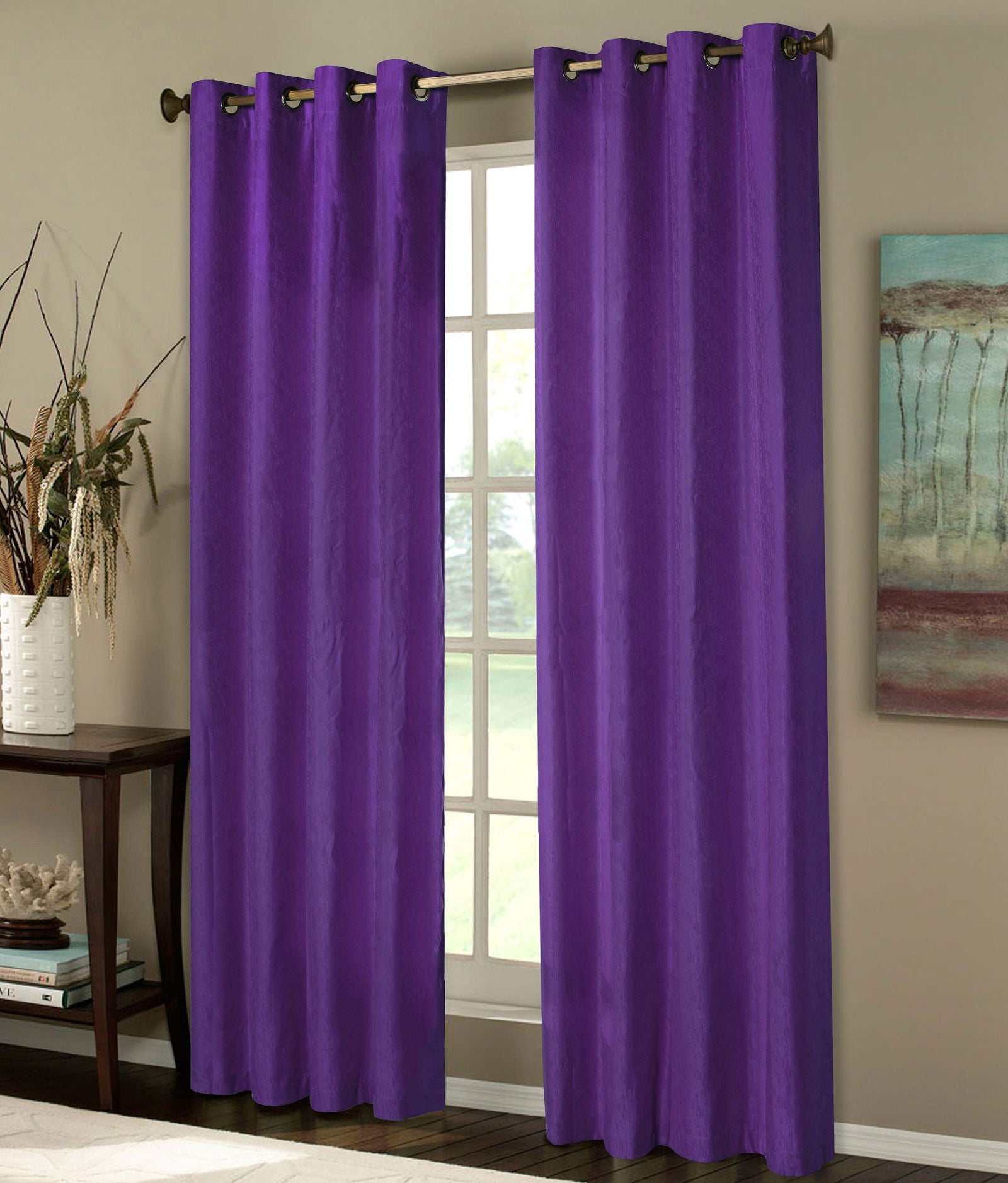 Thermo Ösen Vorhang mit Polar Fleece Rücken - 20500- 350gr./m², Gardine Matt Verdunkelungsstoff Blickdicht. 245cm x 140cm (HxB), 20500 20500 Lila Vorhang Thermo_Osen_Vorhang_mit_Polar_Fleece_Rucken_-_20500-_350gr.-m_Gardine_Matt_Verdunkelungsstoff_Blickdicht._245cm_x_140cm_HxB_20500_20500_-_Gardinenbox.de_-_-3692000 | Gardinenbox.de