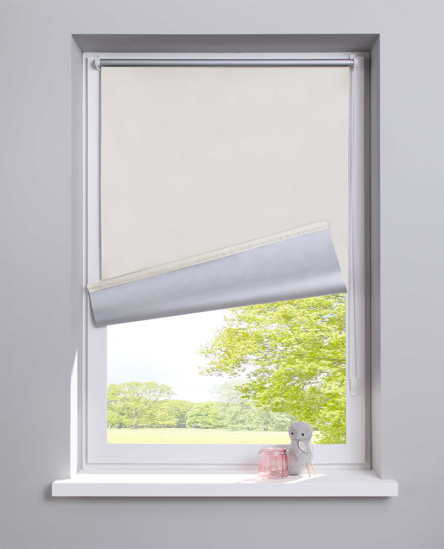 Thermo Seitenzugrollo Klemmfix Kettenzug Rollo Easyfix mit Thermobeschichtung energie sparend 62400 Creme 90x150 Rollos Thermo_Seitenzugrollo_Klemmfix_Kettenzug_Rollo_Easyfix_mit_Thermobeschichtung_energie_sparend_62400_-_Gardinenbox.de_-_-3692181 | Gardinenbox.de