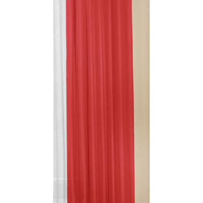 Transparente einfarbige Gardine aus Voile, viele attraktive Farben 61000 Rot Gardinenschal Transparente_einfarbige_Gardine_aus_Voile_viele_attraktive_Farben_61000_-_Gardinenbox.de_-_-3692414 | Gardinenbox.de