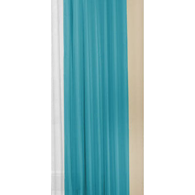 Transparente einfarbige Gardine aus Voile, viele attraktive Farben 61000 Türkis Gardinenschal Transparente_einfarbige_Gardine_aus_Voile_viele_attraktive_Farben_61000_-_Gardinenbox.de_-_-3692444 | Gardinenbox.de