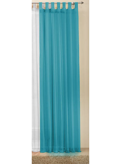 Transparente einfarbige Gardine aus Voile, viele attraktive Farben 61000 Türkis Gardinenschal Transparente_einfarbige_Gardine_aus_Voile_viele_attraktive_Farben_61000_-_Gardinenbox.de_-_-3692444 | Gardinenbox.de