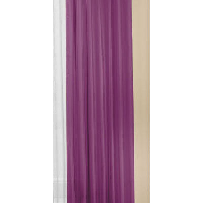 Transparente einfarbige Gardine aus Voile, viele attraktive Farben 61000 Brombeer Gardinenschal Transparente_einfarbige_Gardine_aus_Voile_viele_attraktive_Farben_61000_-_Gardinenbox.de_-_-3692474 | Gardinenbox.de