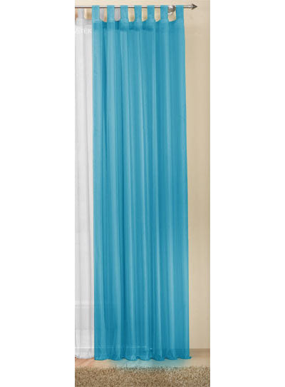 Transparente einfarbige Gardine aus Voile, viele attraktive Farben 61000 Blau Gardinenschal Transparente_einfarbige_Gardine_aus_Voile_viele_attraktive_Farben_61000_-_Gardinenbox.de_-_-3692552 | Gardinenbox.de