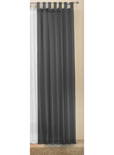 Transparente einfarbige Gardine aus Voile, viele attraktive Farben 61000 Schwarz Gardinenschal Transparente_einfarbige_Gardine_aus_Voile_viele_attraktive_Farben_61000_-_Gardinenbox.de_-_-3692561 | Gardinenbox.de