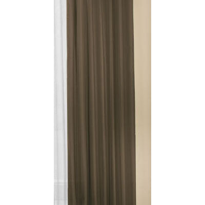 Transparente einfarbige Gardine aus Voile, viele attraktive Farben 61000 Braun Gardinenschal Transparente_einfarbige_Gardine_aus_Voile_viele_attraktive_Farben_61000_-_Gardinenbox.de_-_-3692569 | Gardinenbox.de