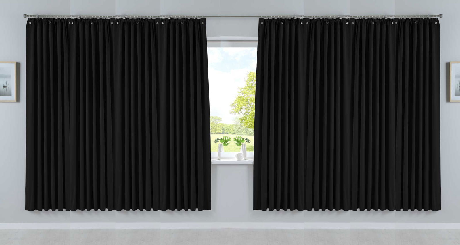 Verdunkelungsvorhang »DARK« Saugnapf Abnehmbar Reisevorhang Vorträge Vorhang 100% Verdunkelung Softshell Material Multi Aufhängung Strandhaus Vorhalle Cabana 10000335set Schwarz 8er Set HxB 200x130 cm Vorhang Verdunkelungsvorhang_DARK_Saugnapf_Abnehmbar_Reisevorhang_Vortrage_Vorhang_100_Verdunkelung_Softshell_Material_Multi_Aufhangung_Strandhaus_Vorhalle_Cabana_10000335set_-_Gardinenbox_7373d113-34a8-4773-8718-7104acc80fe6 | Gardinenbox.de