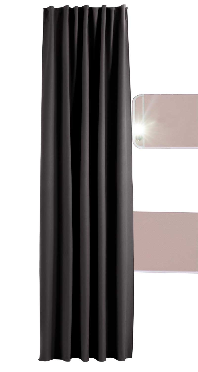 Verdunkelungsvorhang »PALERMO DARK« Matt Blickdicht Lichtundurchlässig Verdeckte Schlaufen Kräuselband Raffhalter Fleecerücken 100002652 Vorhang Verdunkelungsvorhang_PALERMO_DARK_Matt_Blickdicht_Lichtundurchlassig_Verdeckte_Schlaufen_Krauselband_Raffhalter_Fleecerucken_100002652_-_Gardinenbox.de_-_-3693350 | Gardinenbox.de