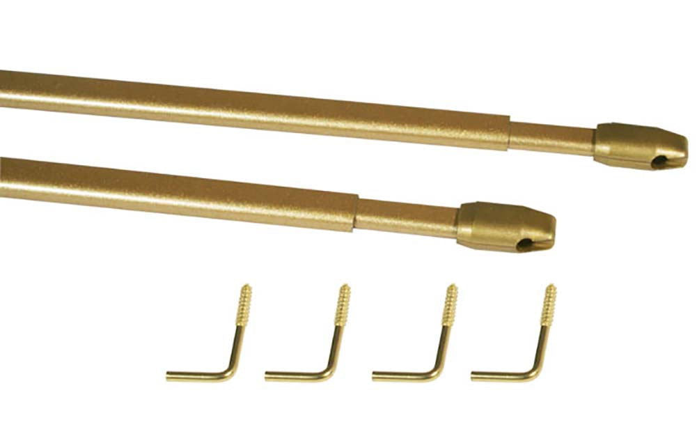 Vitragestangen 2er-Pack mit Schrauben 110 Gold 40-70 Gardinen Zubehör Vitragestangen_2er-Pack_mit_Schrauben_110_-_Gardinenbox.de_-_-3693523 | Gardinenbox.de
