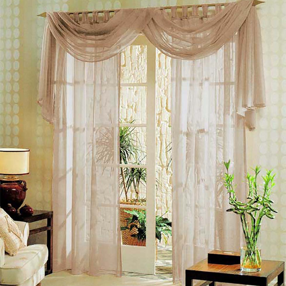 Voile komplett GARDINEN SET 3tlg. 60999 Sand Gardinen Set Voile_komplett_GARDINEN_SET_3tlg._60999_-_Gardinenbox.de_-_-3693564 | Gardinenbox.de