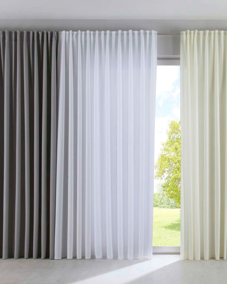 Vorhang Blickdicht »PALERMO« Gardine Extra Breit Matt Lichtdurchlässig Verdeckte Schlaufen Raffhalter Gardinenband 100002651 Vorhang Vorhang_Blickdicht_PALERMO_Gardine_Extra_Breit_Matt_Lichtdurchlassig_Verdeckte_Schlaufen_Raffhalter_Gardinenband_100002651_-_Gardinenbox.de_-_-3693768 | Gardinenbox.de