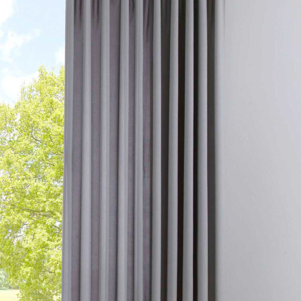 Vorhang Blickdicht »PALERMO« Gardine Extra Breit Matt Lichtdurchlässig Verdeckte Schlaufen Raffhalter Gardinenband 100002651 Grau Vorhang Vorhang_Blickdicht_PALERMO_Gardine_Extra_Breit_Matt_Lichtdurchlassig_Verdeckte_Schlaufen_Raffhalter_Gardinenband_100002651_-_Gardinenbox.de_-_-3693773 | Gardinenbox.de