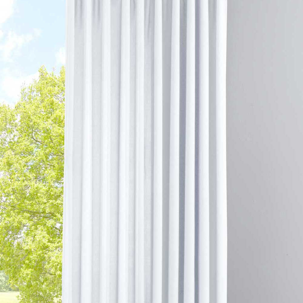 Vorhang Blickdicht »PALERMO« Gardine Extra Breit Matt Lichtdurchlässig Verdeckte Schlaufen Raffhalter Gardinenband 100002651 Weiß Vorhang Vorhang_Blickdicht_PALERMO_Gardine_Extra_Breit_Matt_Lichtdurchlassig_Verdeckte_Schlaufen_Raffhalter_Gardinenband_100002651_-_Gardinenbox.de_-_-3693810 | Gardinenbox.de