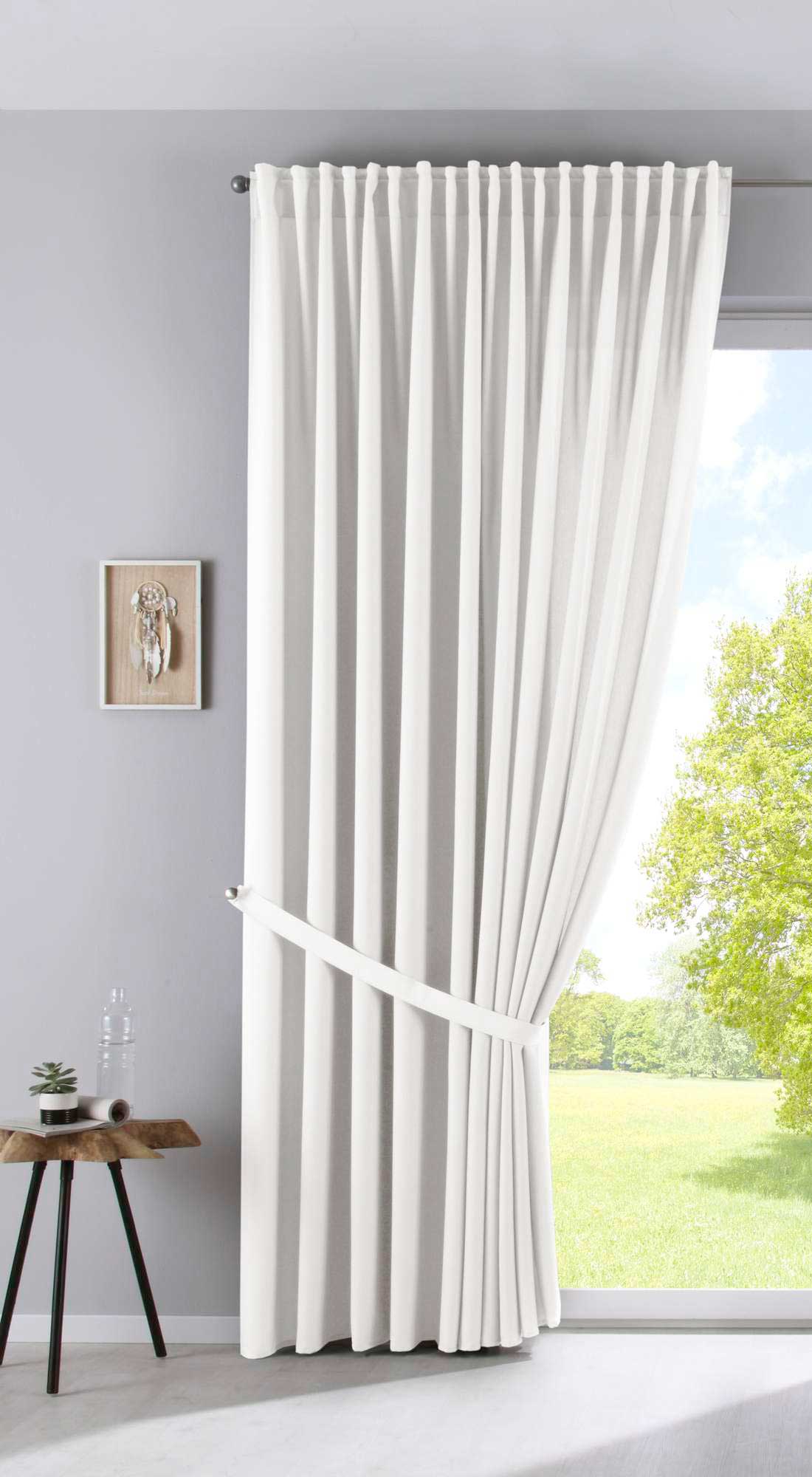 Vorhang Blickdicht »PALERMO« Gardine Extra Breit Matt Lichtdurchlässig Verdeckte Schlaufen Raffhalter Gardinenband 100002651 Vorhang Vorhang_Blickdicht_PALERMO_Gardine_Extra_Breit_Matt_Lichtdurchlassig_Verdeckte_Schlaufen_Raffhalter_Gardinenband_100002651_-_Gardinenbox.de_-_-3693845 | Gardinenbox.de